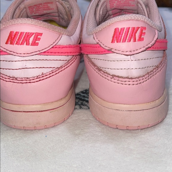 Nike Dunk Pink Athletic Shoes - Picture 4 of 13